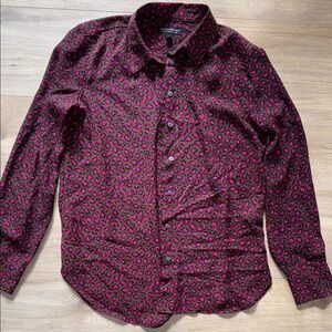 Banana Republic Animal Print Blouse